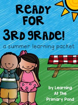 Summer Homework Packet For Rising Third Graders Who Have Completed Nd
