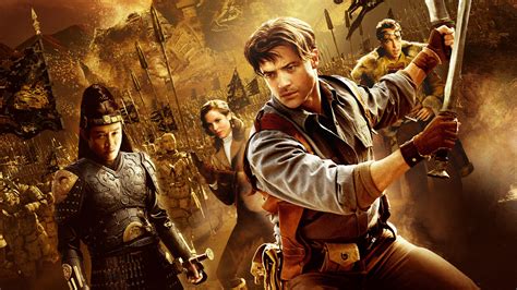 The emperor is obsessed with world domination. The Mummy: Tomb of the Dragon Emperor HD Wallpaper ...