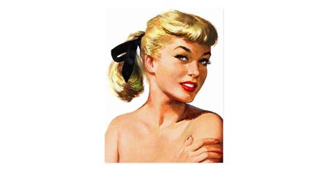 Vintage Retro Women Pin Up Bathing Beauty Portrait Postcard