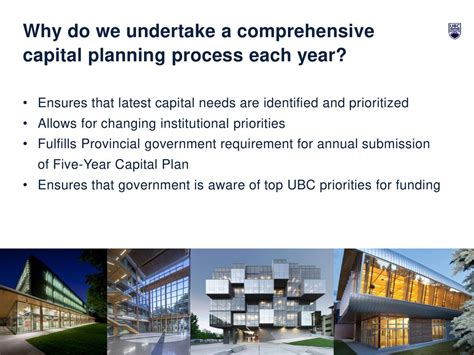 Ubc Capital Planning And Prioritization Process Ppt Download