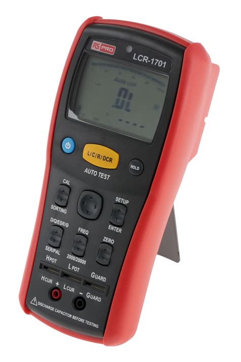 Rs Pro Rs Pro Lcr 1701 Handheld Lcr Meter 20mf 200 MΩ 20000h 123