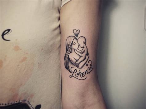 Un Tatuaje Especial Para Celebrar El Día De La Madre Mini Tatuajes