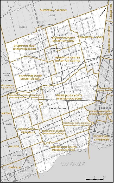 Proposed Boundaries Ontario Redistribution Federal Electoral Districts