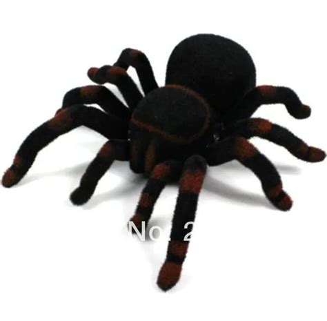 Black Widow Spider Tarantula Electric Rc Spider Control Toys Fuzzy