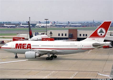 Airbus A310 203 Middle East Airlines Mea Aviation Photo 1152888