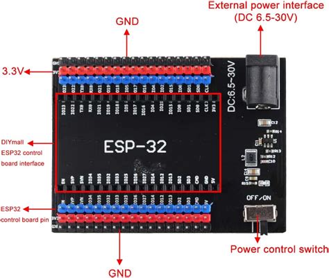 Diymall Esp32 Expansion Board Esp32 Io Sensor Trinidad And Tobago Ubuy