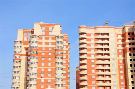 Modern And New Apartment Building Stock Photo Image Of Estate Flats