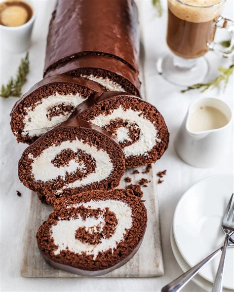 Chocolate Swiss Roll Cake Kitchn