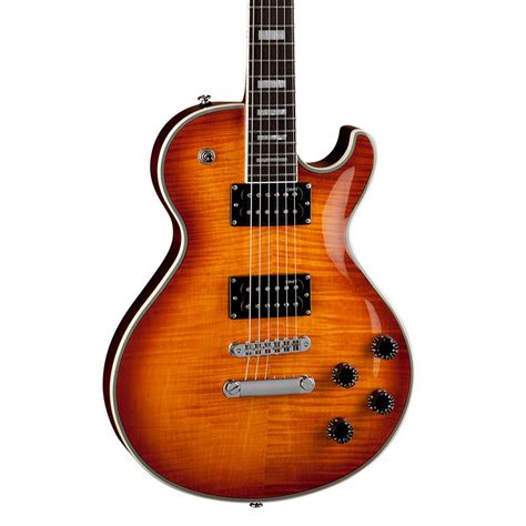 Dean Thoroughbred Deluxe Electric Guitar Trans Amber At Gear4music