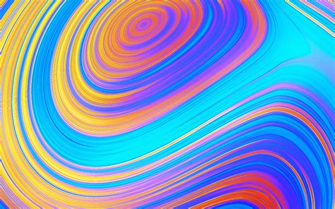 Orange and blue abstract wallpaper, colorful, digital art, artwork. vx28-circle-earth-blue-color-pattern-background-wallpaper