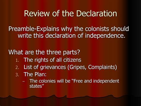 Declaration Of Independence Ppt Download