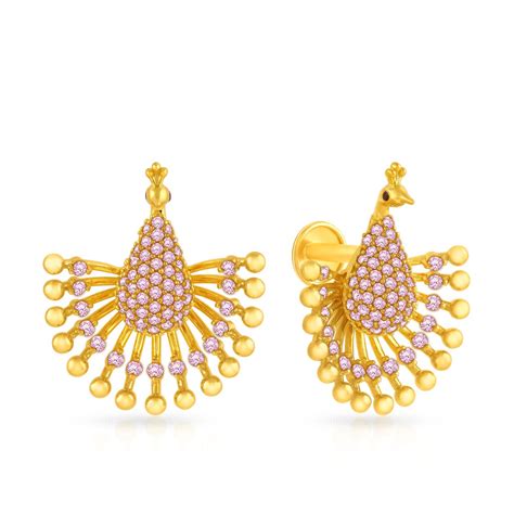 Buy Malabar Gold Earring Nze010 For Women Online Malabar Gold And Diamonds