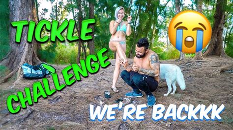 Tickle Challenge In A Bikini In The Woods Funny Youtube