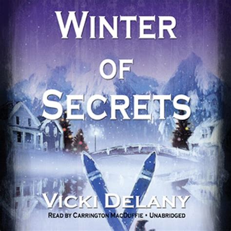 Jp Winter Of Secrets Audible Audio Edition Vicki Delany