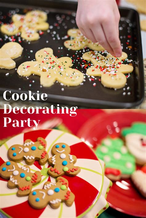How To Throw A Kids Holiday Cookie Decorating Party Cookie Decorating