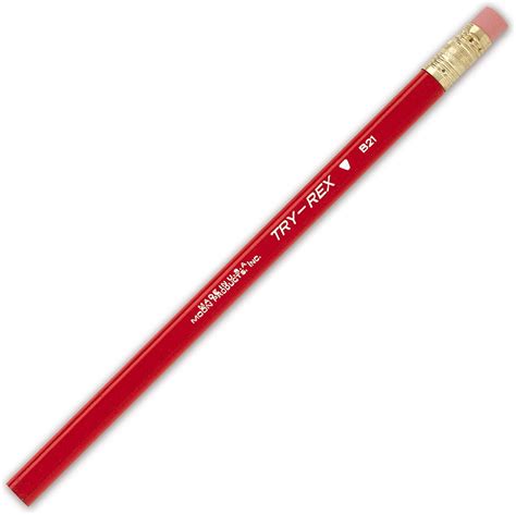 Try Rex Jumbo Triangular Primary Pencil With Eraser Bare