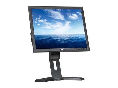Dell P170s Black 17 5ms Pivot Swivel And Height Adjustable Lcd Monitor