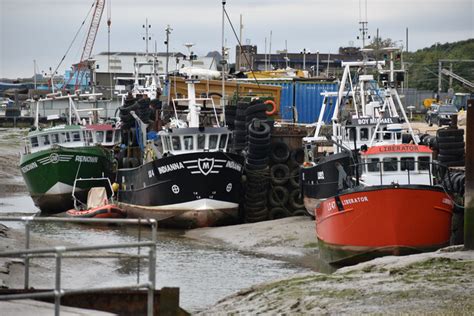 Fishing Boats At Leigh On Sea © David Martin Geograph Britain And