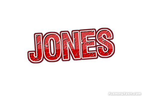 Jones Лого Бесплатный инструмент для дизайна имени от Flaming Text
