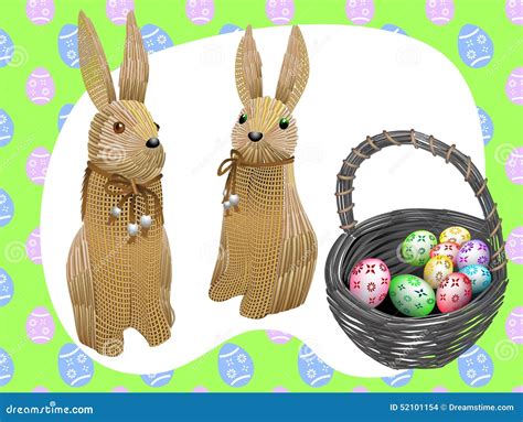 Easter Bunny 02 Stock Illustration Illustration Of Gradients 52101154