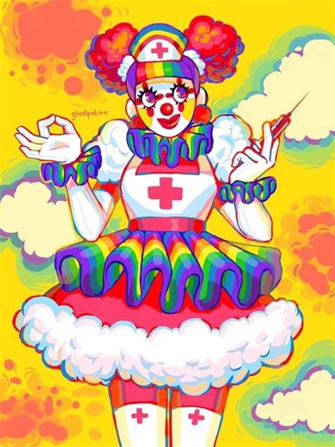 Pin By Junko Enoshima On Clown Character Art Character Design Cute Art