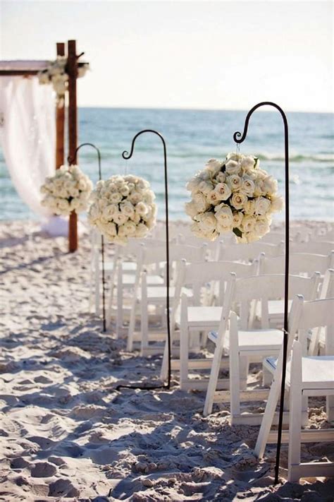 Beach Wedding Aisle Decoration Ideas Wohh Wedding
