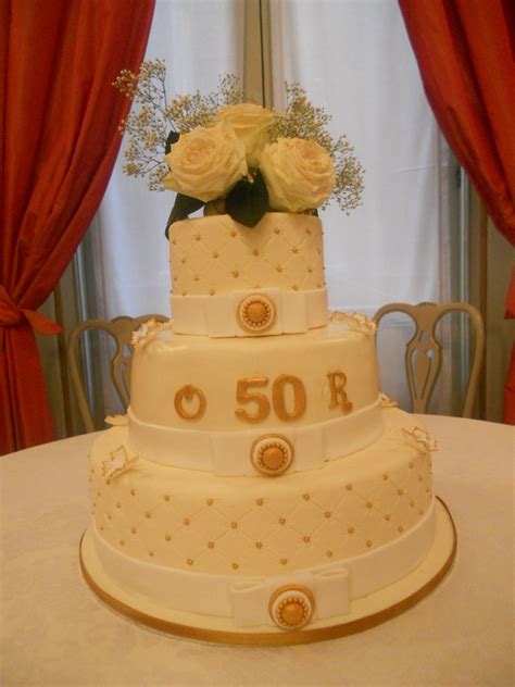 Gomaihe 50pcs bomboniere matrimonio chiave apribottiglie, bomboniera antico skeleton portachiavi apri di bottiglia, matrimonio decorazioni accessori segnaposto battesimo cresima regali di. Profumo di zucchero - Sweets by Sonia: Torta anniversario - 50 anni di matrimonio