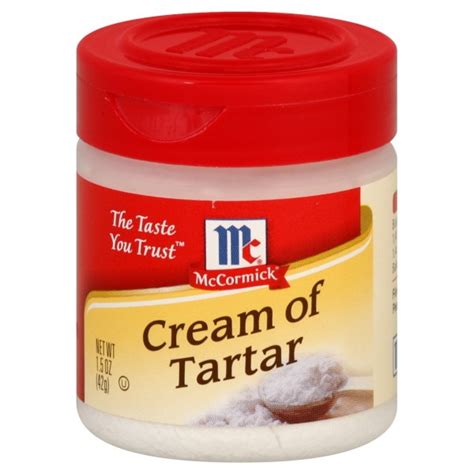 It's a byproduct of wine production, the residue left on the barrels, actually. McCormick Cream of Tartar