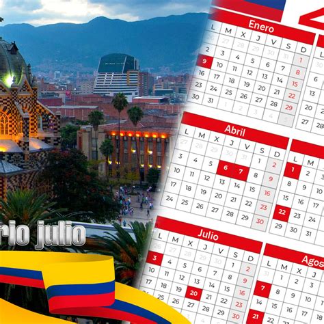 Calendario En Colombia ¿cuántos Festivos Hay En Julio 49 Off