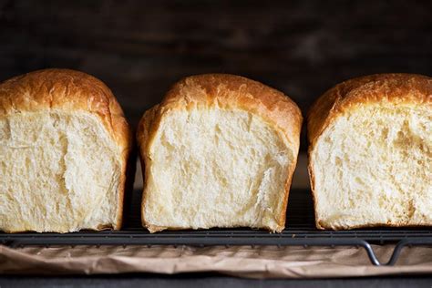 Oh, and they're brushed with . Hokkaido Milk Bread | Curious Nut