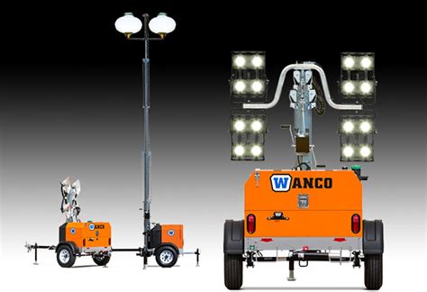 Portable Light Towers With Generator Shelly Lighting