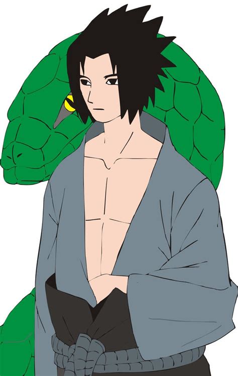 Sasuke And Snake By Kyuzopl On Deviantart