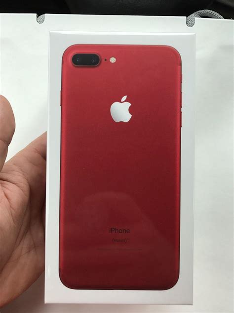 New Apple Iphone 7 Plus Red 256gb 450 Secondhandsg