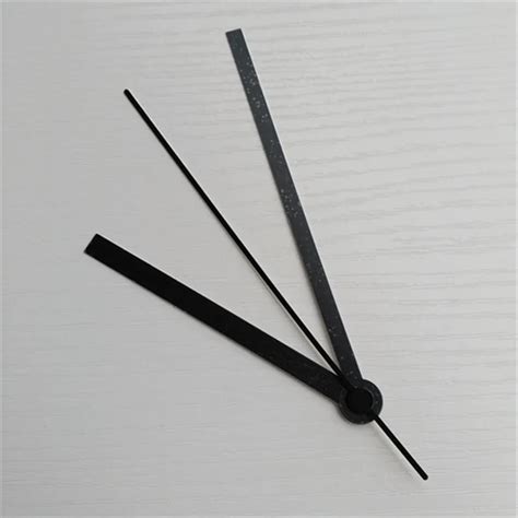 New 50pcs Metal Black Clock Hands For Diy Wall Clock Parts Fast