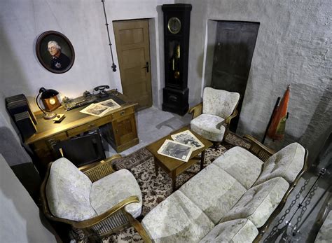 A controversial replica of Adolf Hitler's bunker now on display in ...