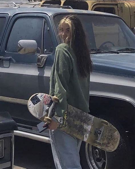 Tumblr Skater Girl Outfits Skater Girl Vibes Skateboard Girl