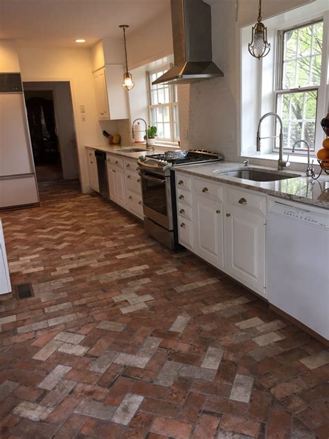 Brick Floor Kitchen Photos Clsa Flooring Guide
