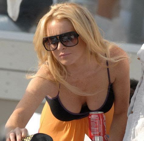 Celebrity Cleavage Celebrities Lindsay Lohan Lindsay Morgan Womens Glasses