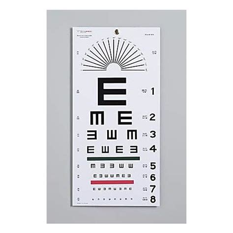 Dukal Tec 3061 Tech Med Illuminated Snellen Eye Test Chart