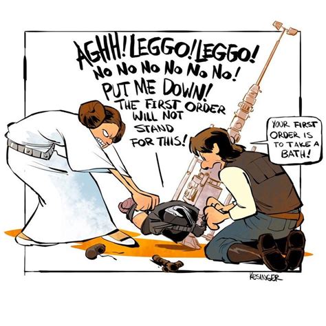 We Ve Got More Humorous Calvin Hobbes Star Wars Comic Art