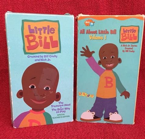 Little Bill Vhs Lot Of 2 All About Little Bill Volume 1 In Dvds