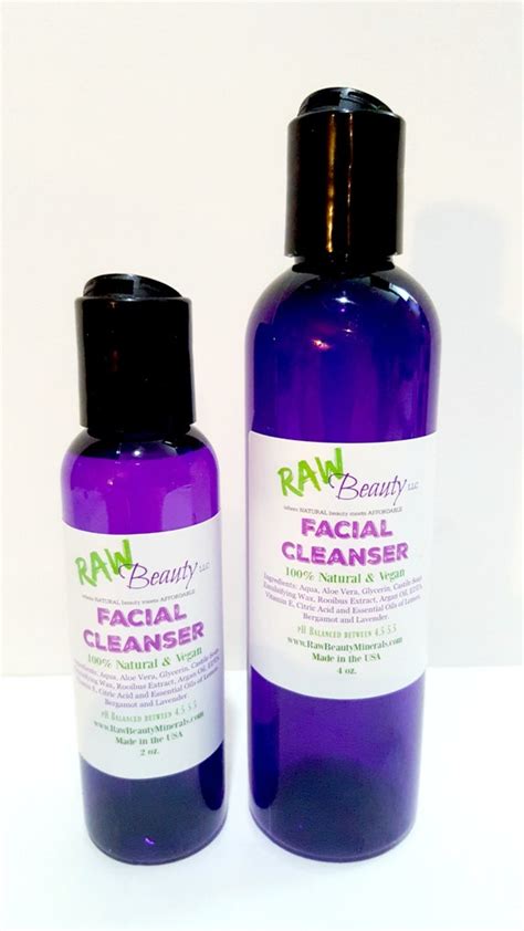 Natural And Vegan Facial Cleanser Ph Balanced Gentle Non Foaming