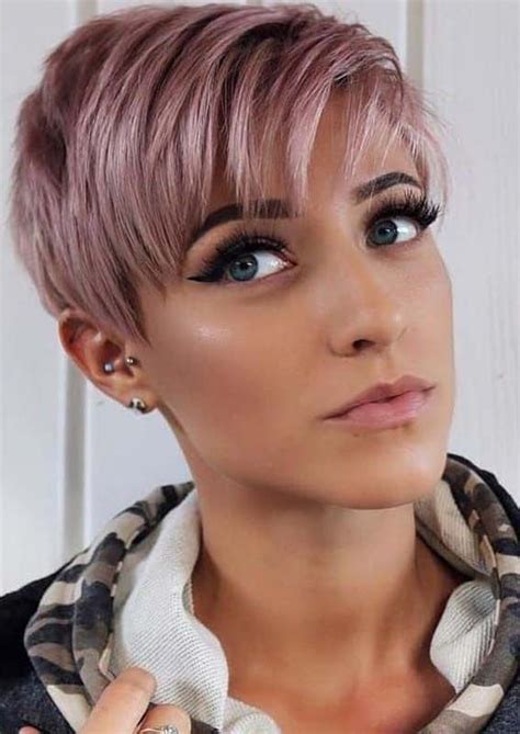 Trendy Short Pixie Hairstyles And Haircuts For Girls In 2019