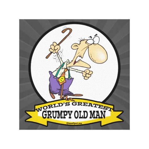 Clipart Grumpy Old Man