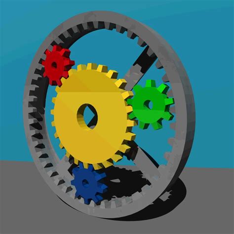 3ds Planetary Gear Set