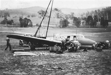 Crash Of An Avro Anson At Wyaralong Queensland On 14 January 1942