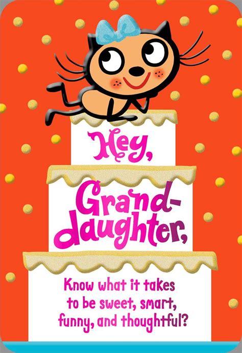 5.0 out of 5 stars 1. Compliments for You, Granddaughter Birthday Card ...