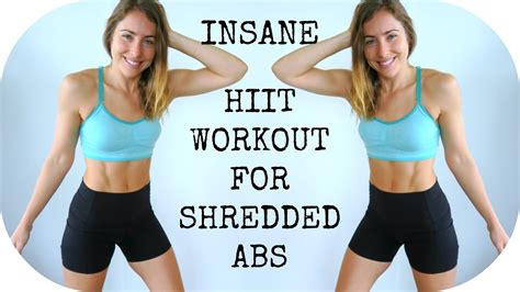 Advanced Cardio Core HIIT Workout Full Body Finisher YouTube