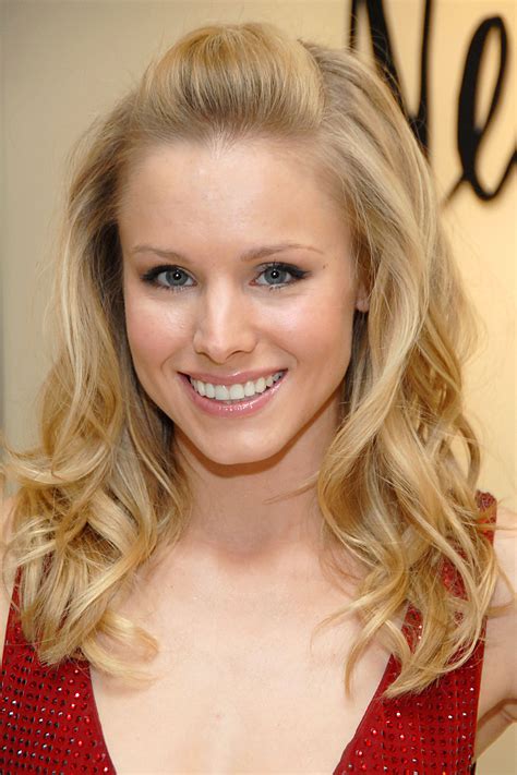 I hired an artist to paint this for me. Kristen Bell Face | height and weights
