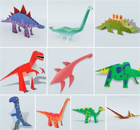 Papercraft Dinosaur